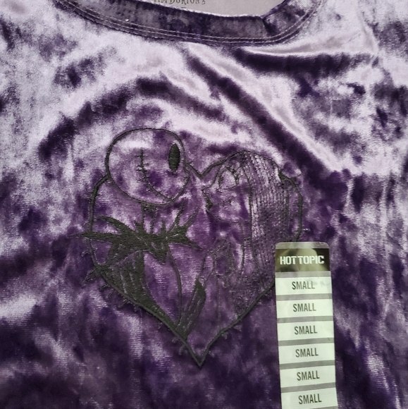 Jack and Sally Velvet Top - Picture 2 of 3